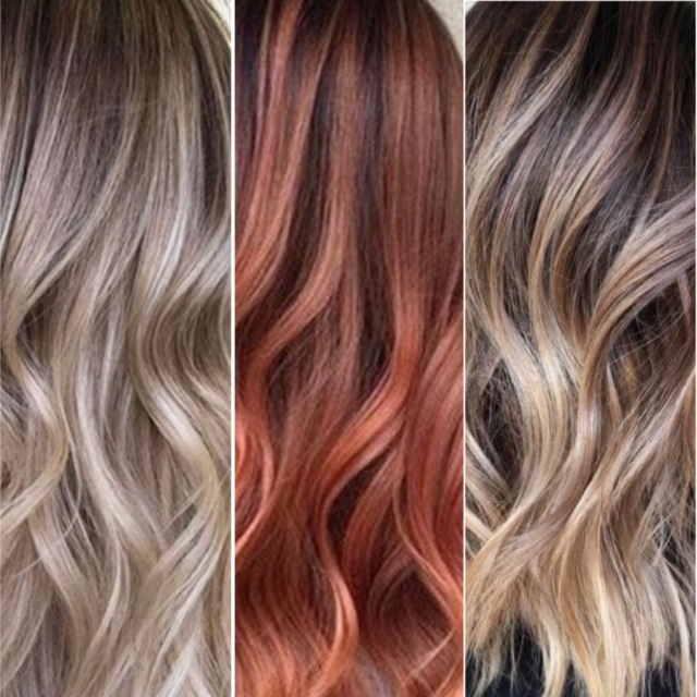 Hair fiber colours